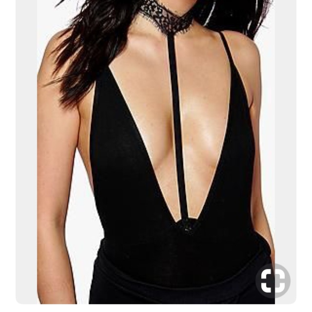 Choker Backless body Cage